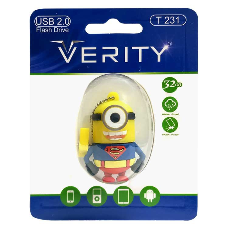 فلش مموری وریتی مدل T231 USB 2.0 ظرفیت 32 گیگابایت