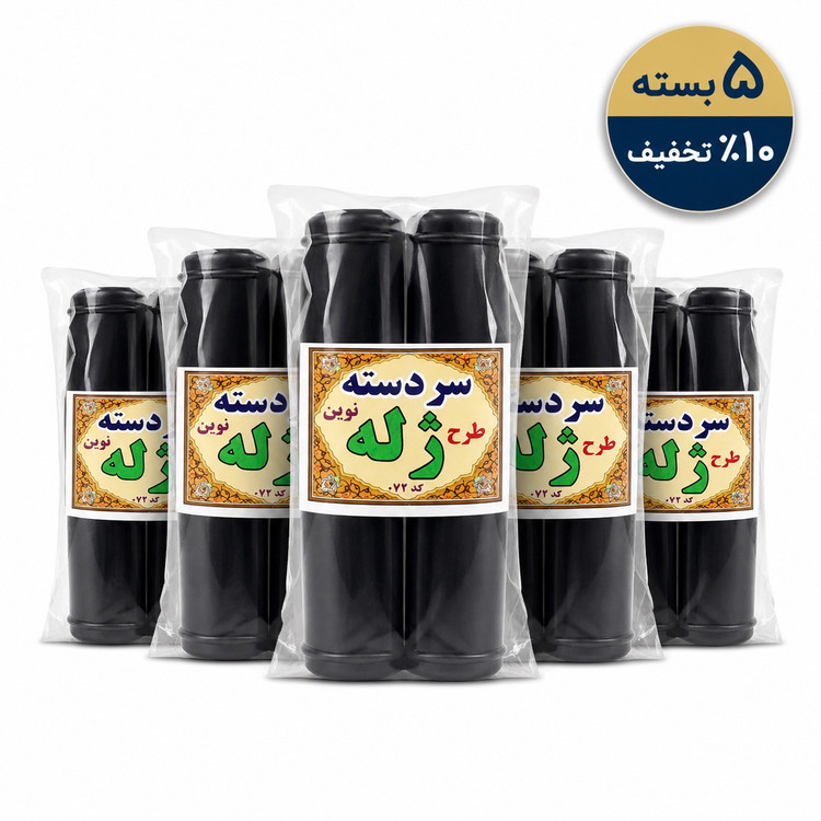 سردسته دوچرخه نوین مدل طرح دار - بسته 2 عددی