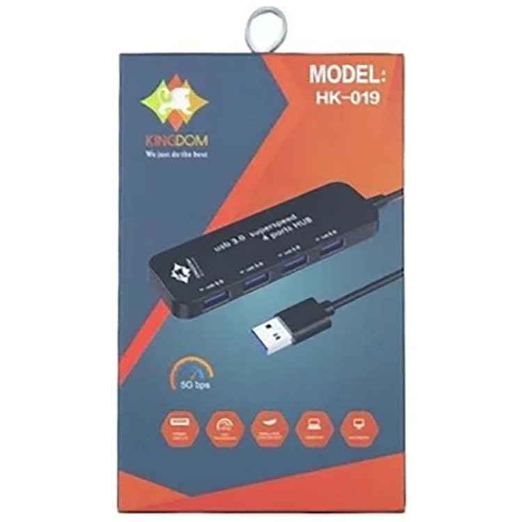 هاب 4 پورت USB3.0 کینگدام Kingdom HK-019