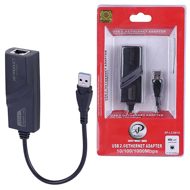 تبدیل USB TO LAN ایکس پی XP L2-841 گیگابایتی