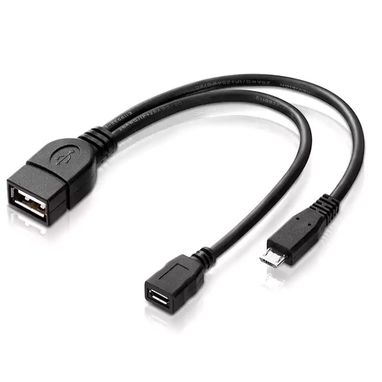 تبدیل 1 به 2 Micro OTG هارد اکسترنال به گوشی