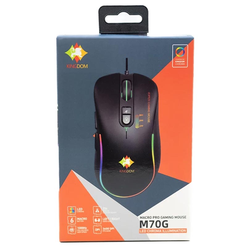 ماوس گیمینگ کینگدام Kingdom M70G