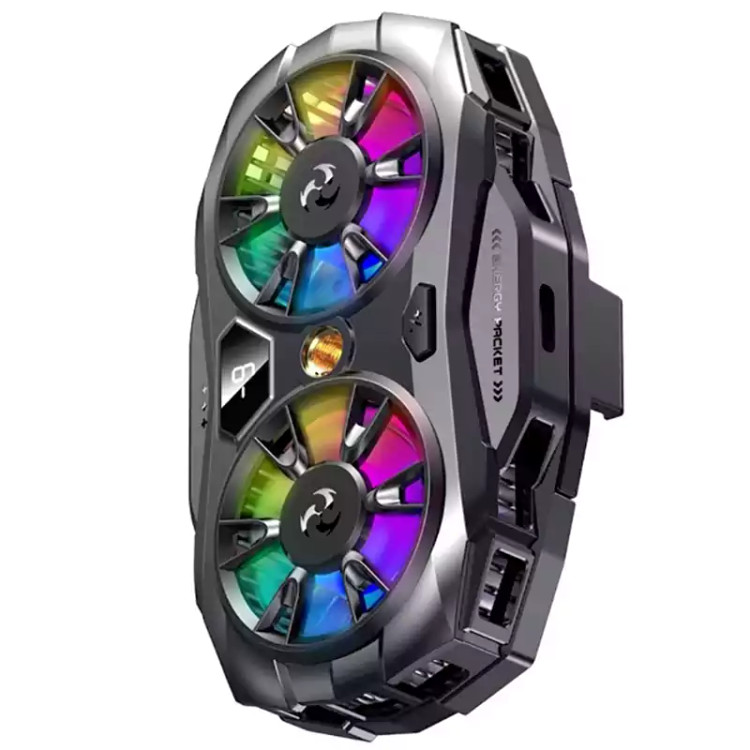 فن خنک کننده موبایل RGB دار رادیاتوری K19