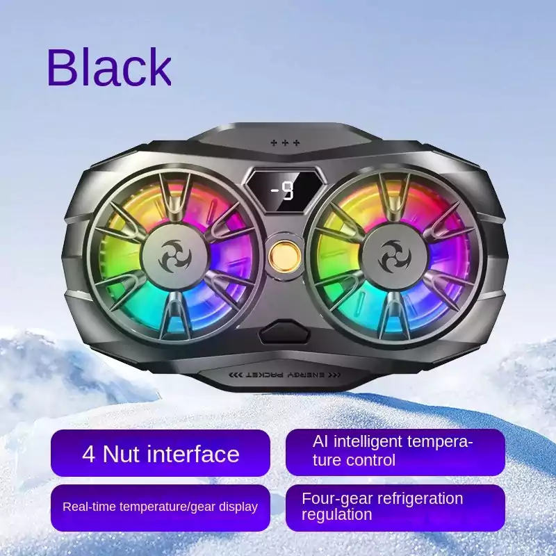 فن خنک کننده موبایل RGB دار رادیاتوری K19