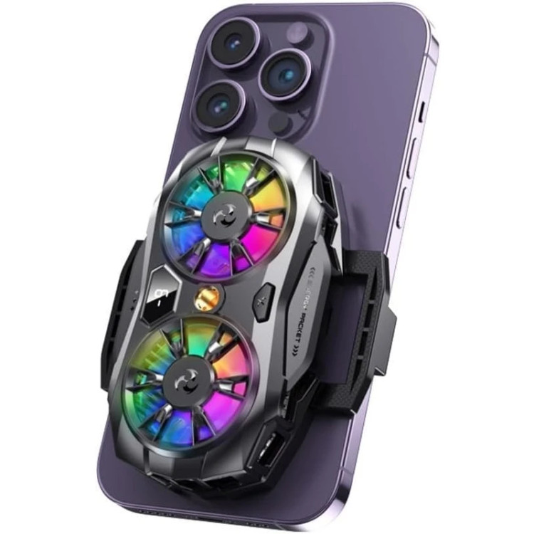فن خنک کننده موبایل RGB دار رادیاتوری K19