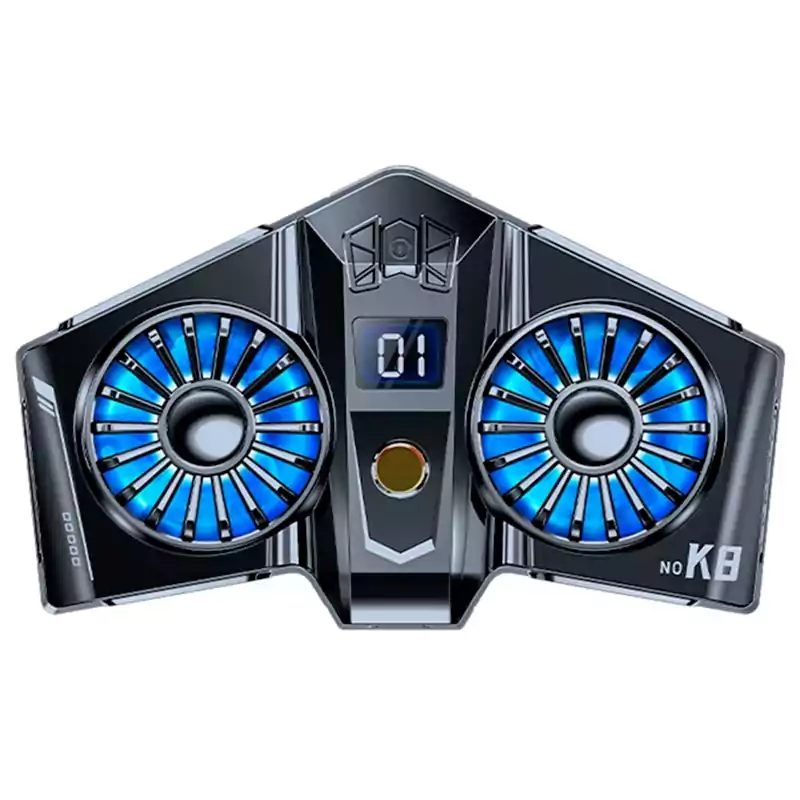 فن خنک کننده موبایل RGB دار رادیاتوری K8A