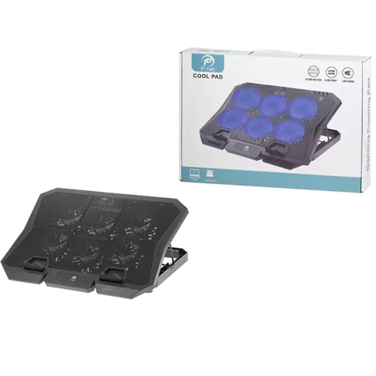 کول پد لپ تاپ 6 فن پی نت P-net P806