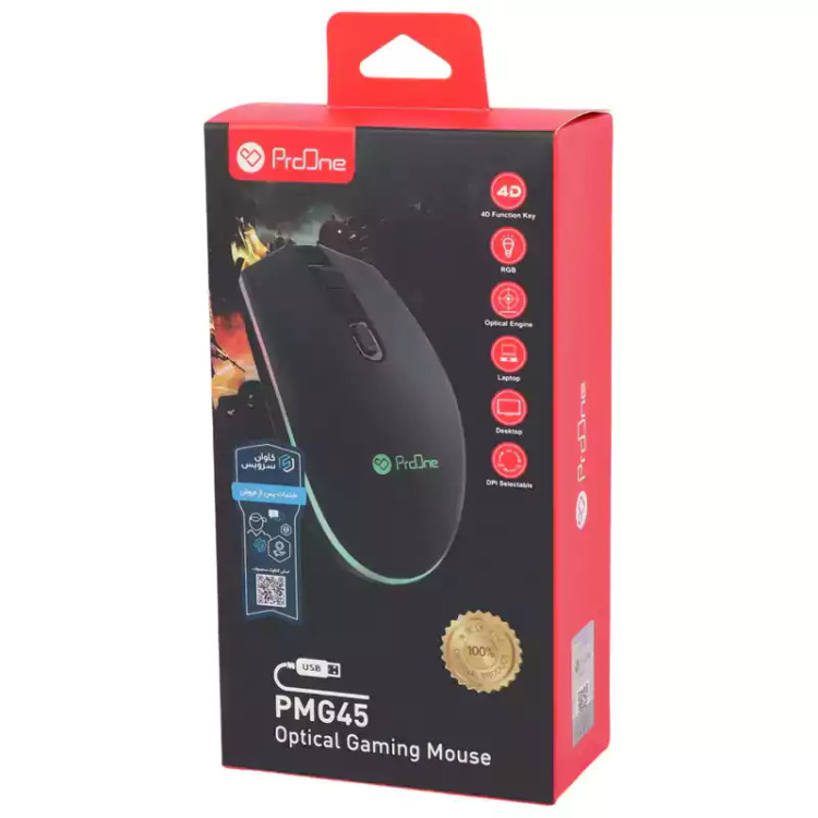ماوس گیمینگ پرووان Proone PMG45