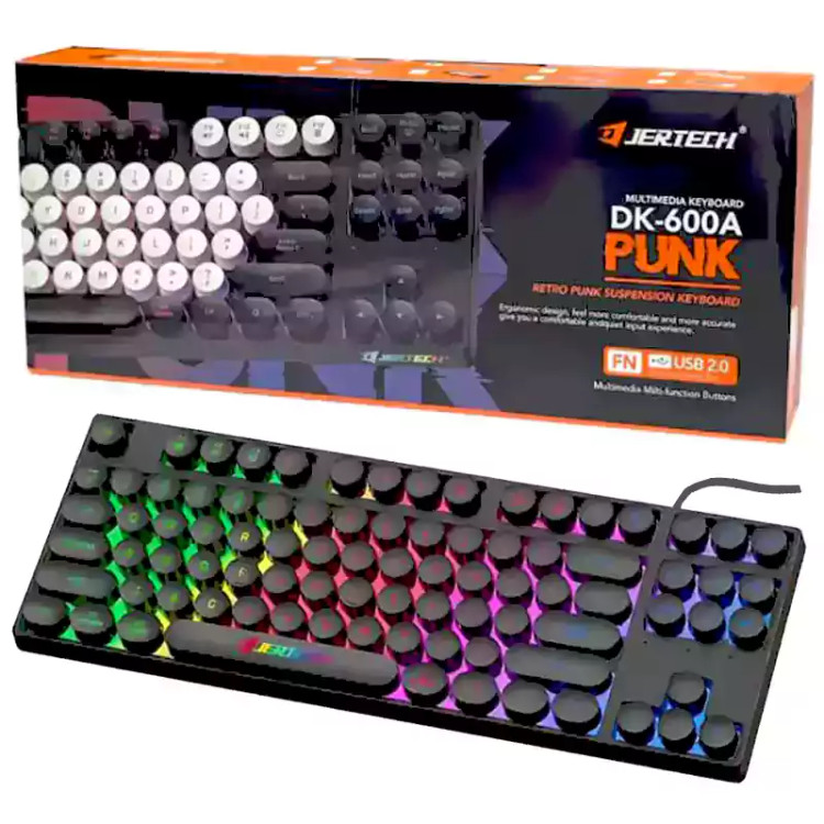 کیبورد مینی گیمینگ جرتک Jertech DK-600A PUNK