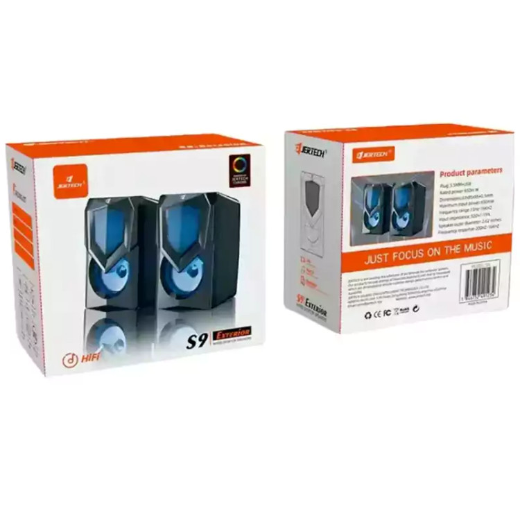 اسپیکر 2 تکه RGB دار جرتک Jertech S9
