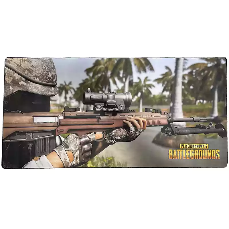 پد ماوس گیمینگ 40*80 طرح Battlegrounds کد 50