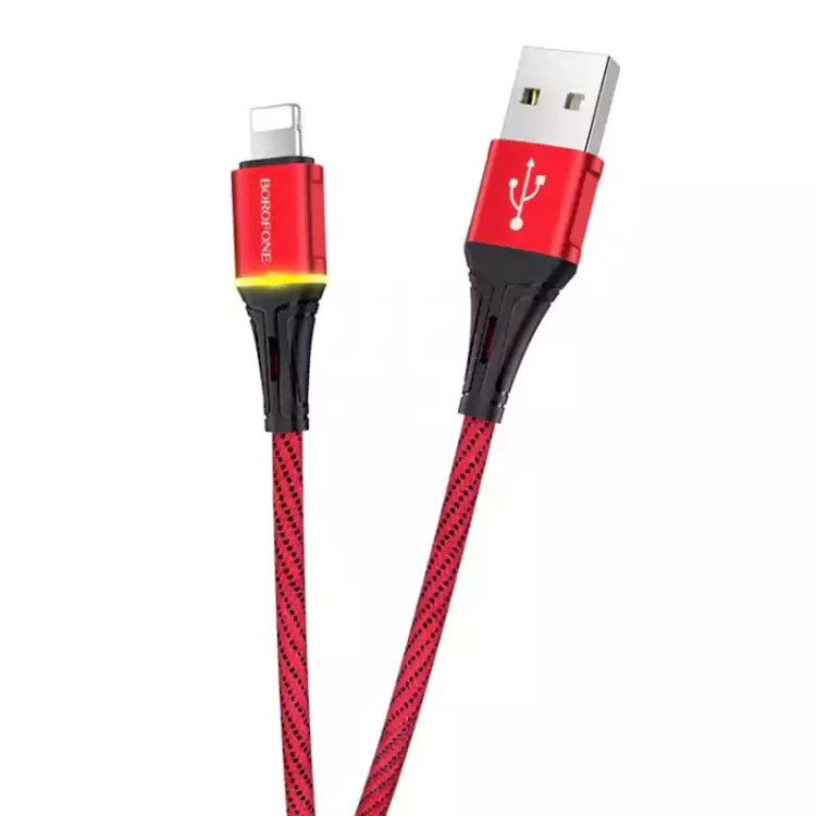 کابل شارژ آیفون Lightning بروفون BOROFONE BU25