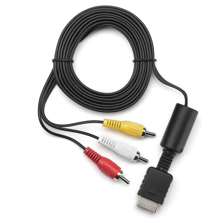 کابل تصویر 1.5 متری PlayStation2 پلی استیشن 2 پک نارنجی