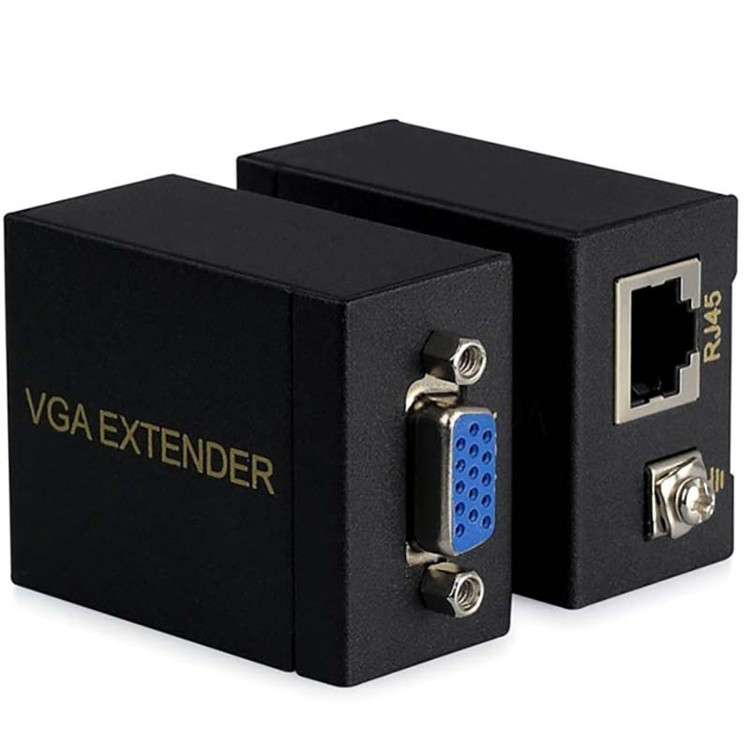 افزایش دهنده VGA تحت شبکه 60 متری رویال Royal Extender