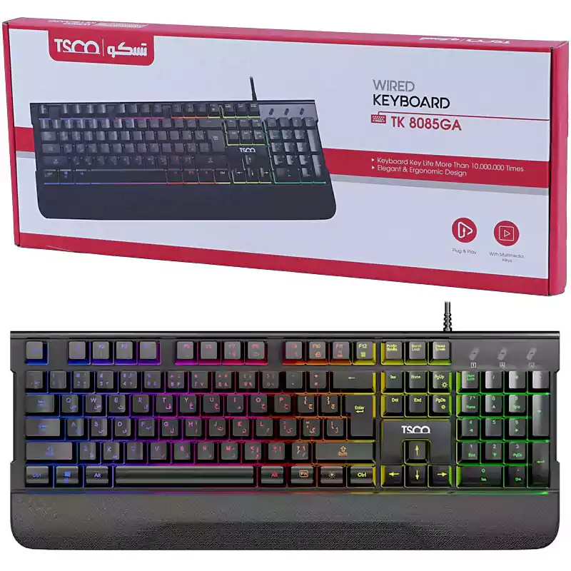 کیبورد گیمینگ تسکو TSCO TK 8085GA