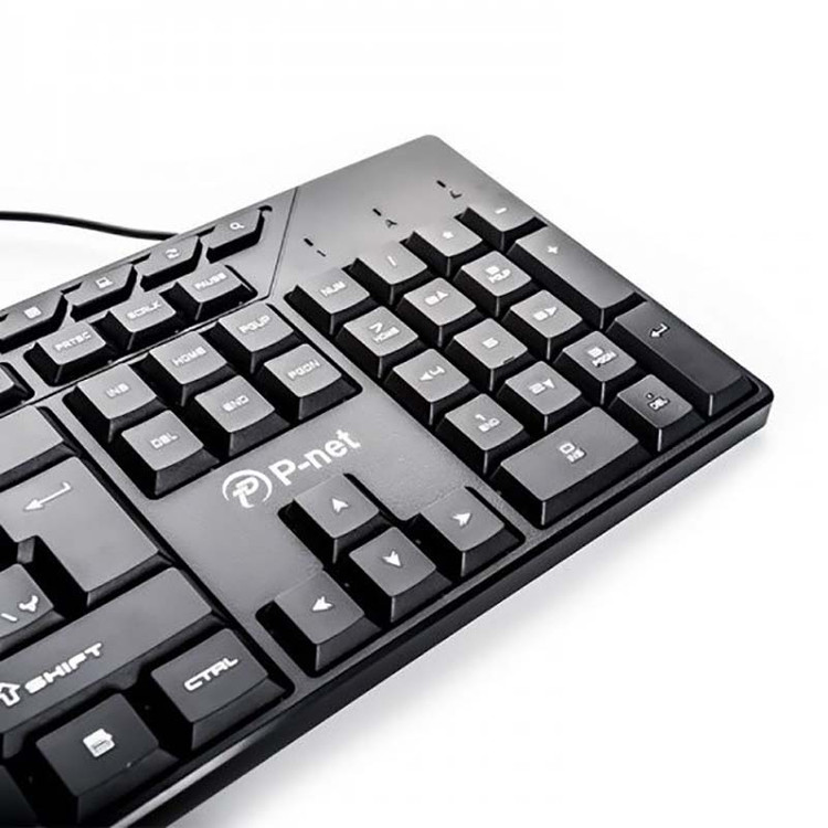 کیبورد سیمی پی نت P-net KB-900