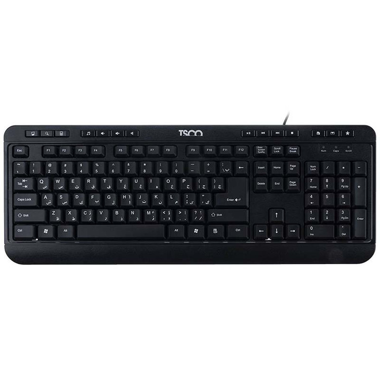 کیبورد و ماوس سیمی تسکو TSCO TKM8052