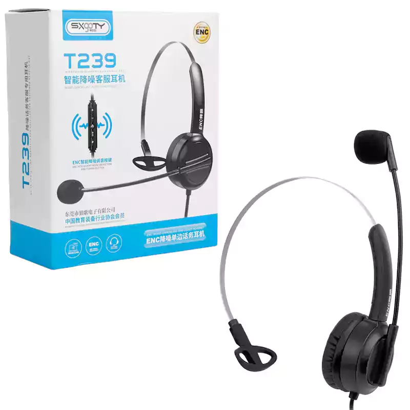 هدست سیمی USB تک گوش SXGOTY T239