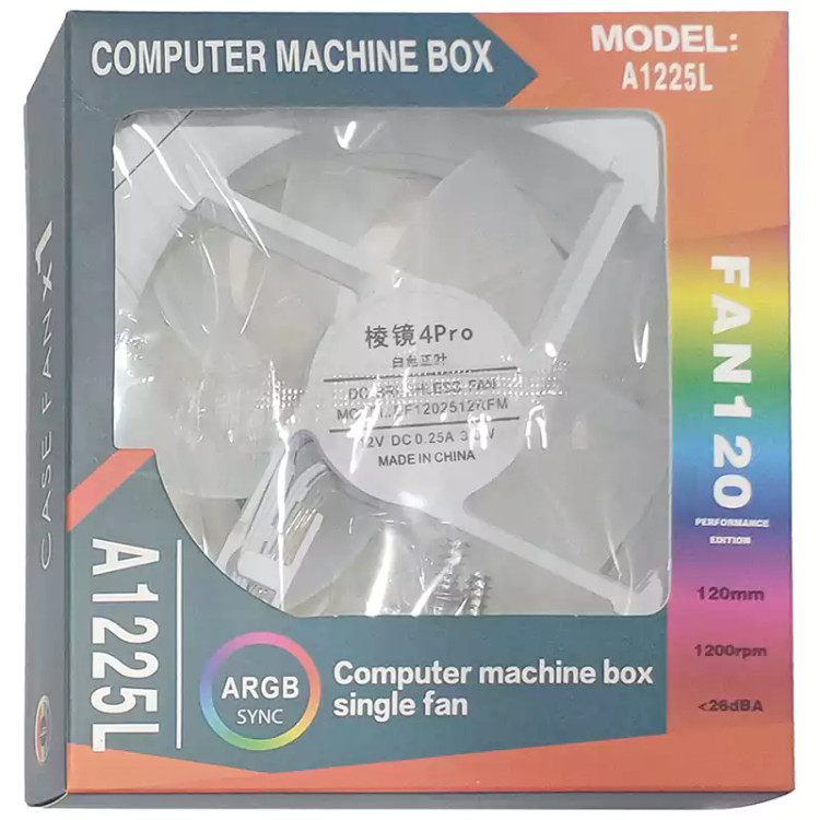 فن کیس 12*12 سانتی متری ARGB دار مدل LJ2 4Pro