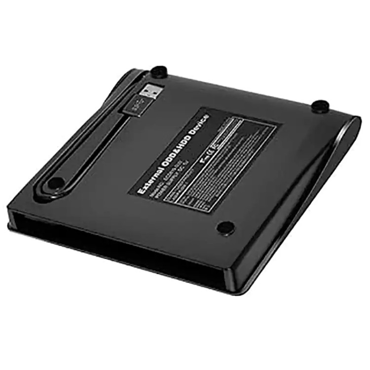 باکس باریک DVD رایتر اکسترنال TYPE-C + USB3.0 12.7mm دی تک DTECH