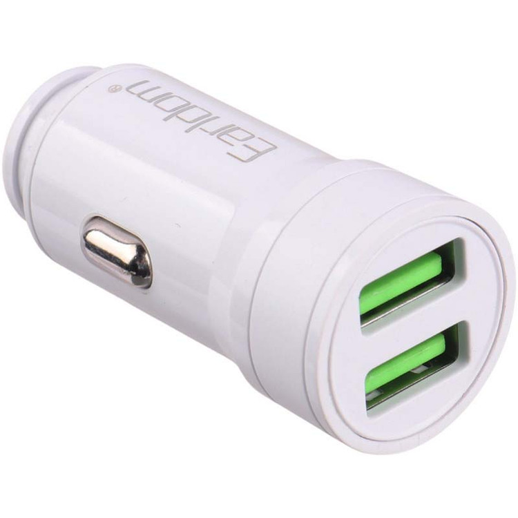 شارژر فندکی 2 پورت ارلدام Earldom CC23
