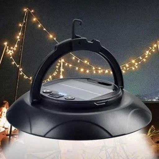 چراغ کمپینگ شارژی و خورشیدی مدل JB-360-2