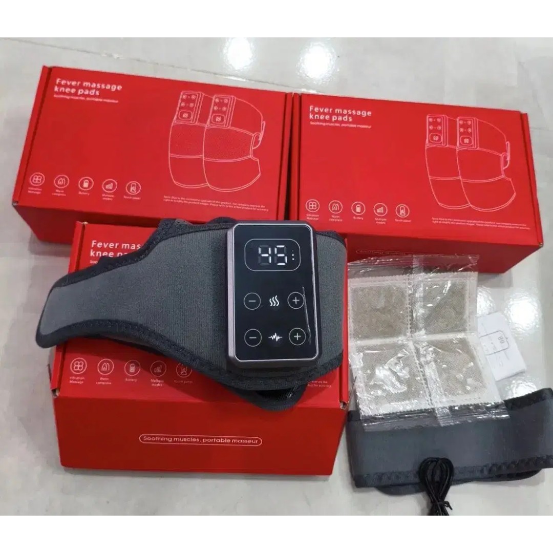 ماساژور زانو گرمکن دار مدل FEVER MASSAGE KNEE PADS AM-11 کد D68023