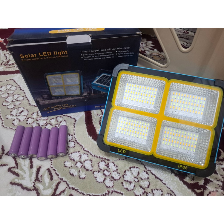 چراغ 4 خونه باکیفیت 6 باتری