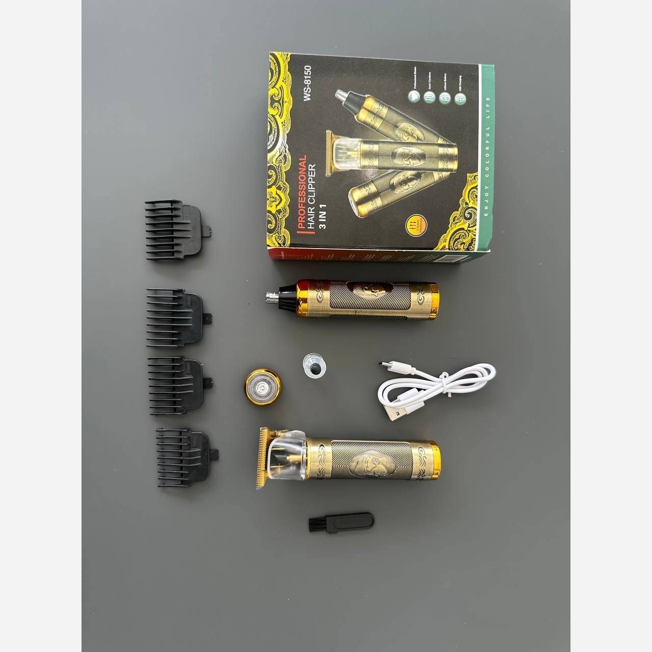 ماشین اصلاح ریش، گوش و بینی شارژی مدل Ws8150