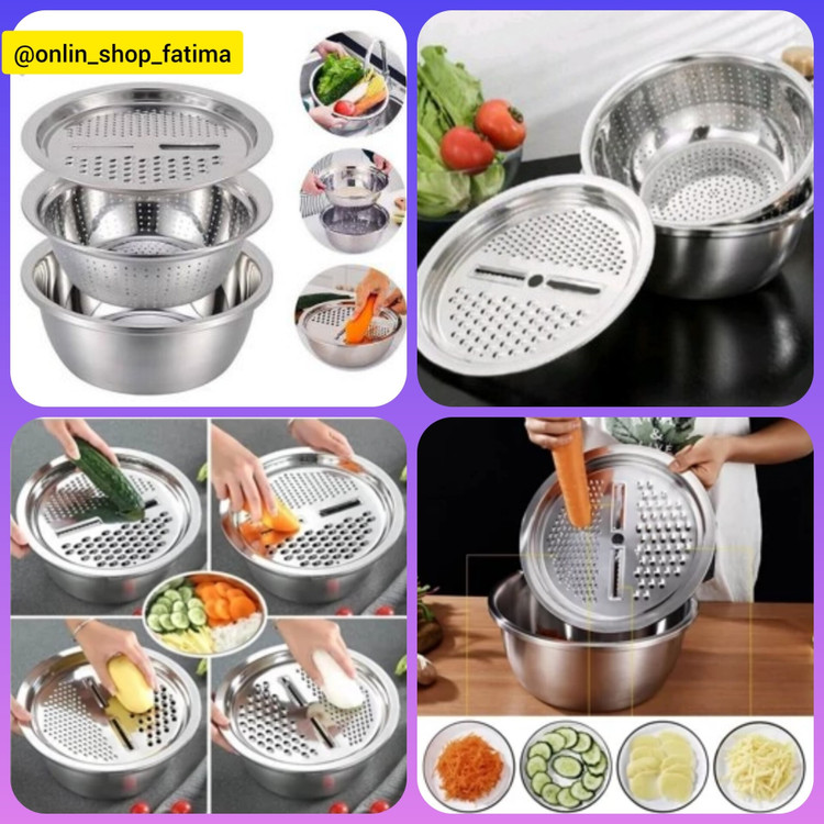 سرویس لگن 6 تکه رنده دار(پس کرایه
