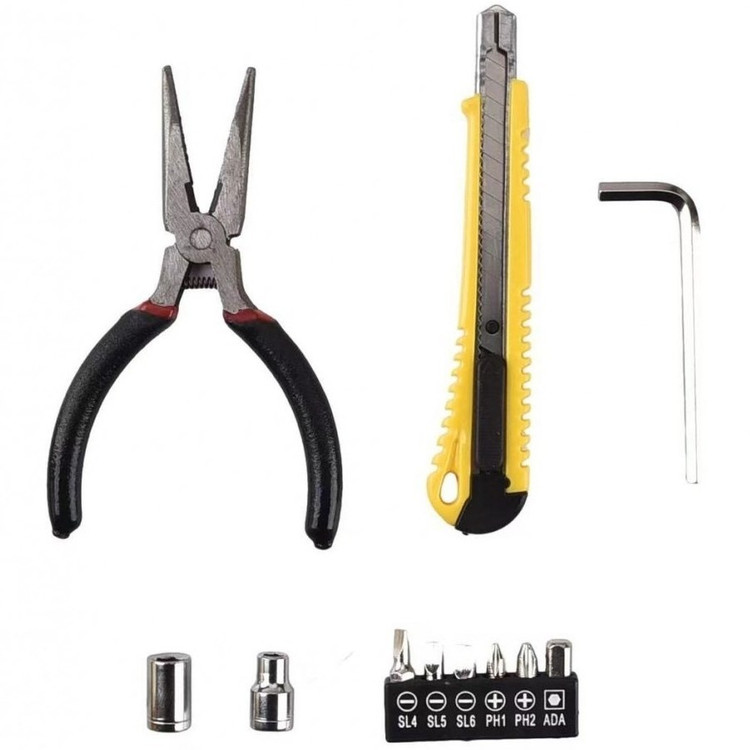 چراغ سولار و جعبه ابزار مدل ToolKit 7739-c