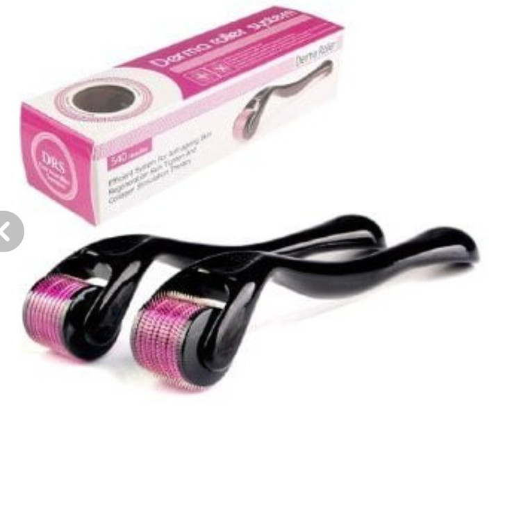ماساژور مدل درما رولر تیتانیومی Microneedle system دونه ای درمارولر