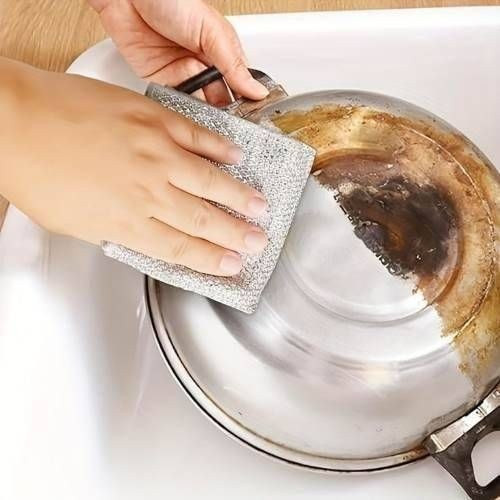 اسکاج سیمی توری دستمال جادویی بسته 5 عددی ابعاد 20 در 20