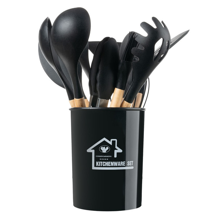 سرویس کفگیر و ملاقه سیلیکونی KITCHEN Utensils Set