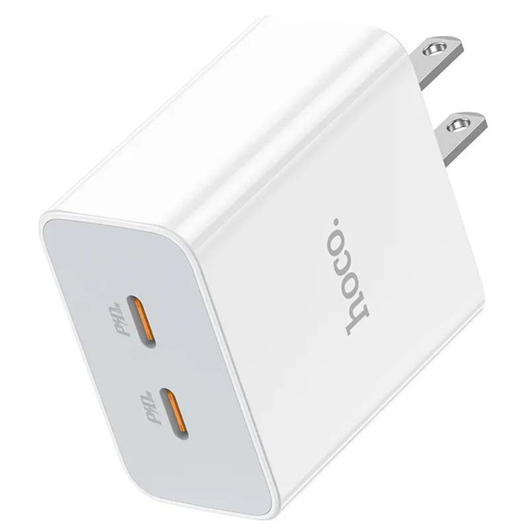 کلگی شارژر 35 وات 2 پورت PD هوکو HOCO C108