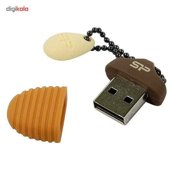 فلش مموری 32 گیگابایت سیلیکون پاور مدل Touch T30 با رابط USB 2.0، مقاوم در برابر آب، گرد و غبار، شوک و لرزش