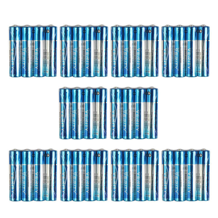 باتری نیم قلمی وریتی مدل Super Heavy Duty بسته 40 عددی