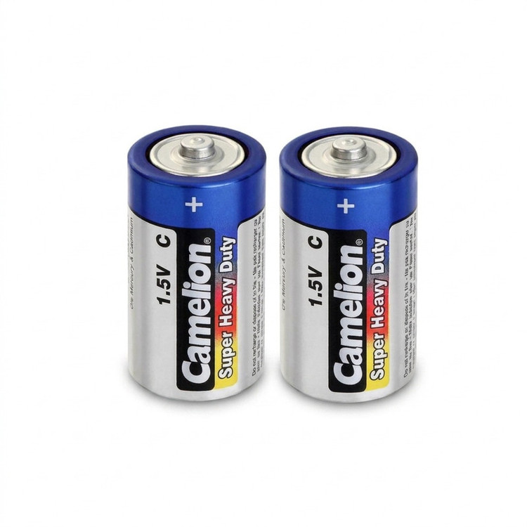باتری متوسط C کملیون مدل Super Heavy Duty بسته 2 عددی