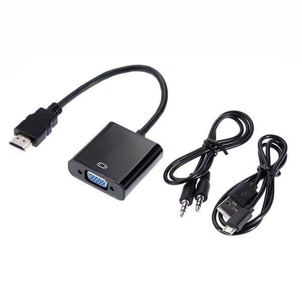 تبدیل HDMI To VGA + Audio + Power