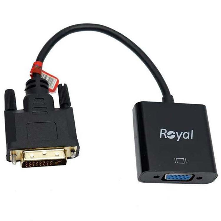 تبدیل DVI-D To VGA برد دار رویال Royal