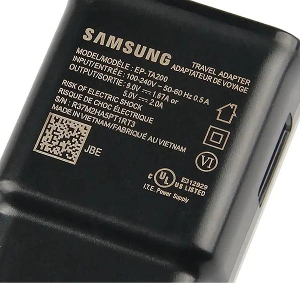 کلگی شارژر Fast سامسونگ SAMSUNG EP-TA200