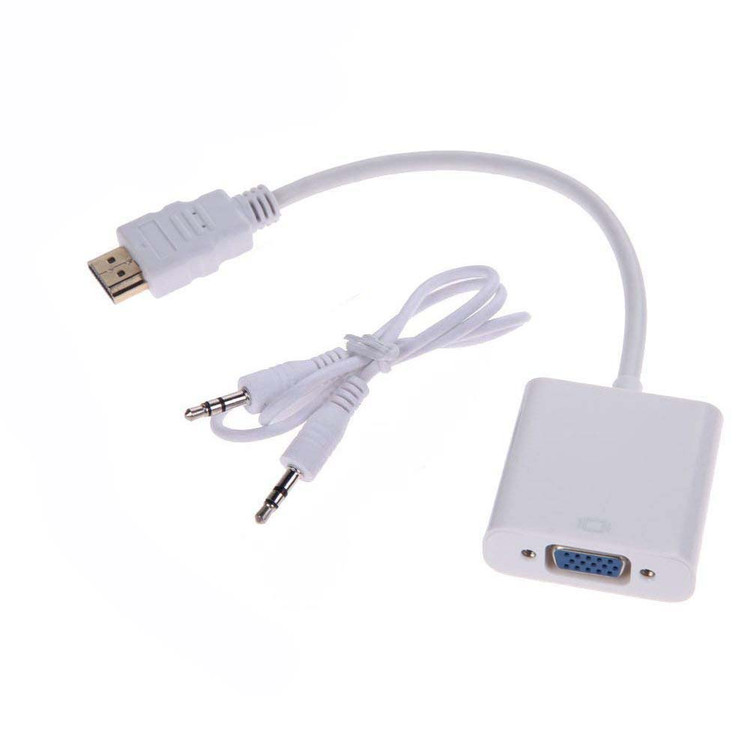 تبدیل HDMI To VGA + Audio