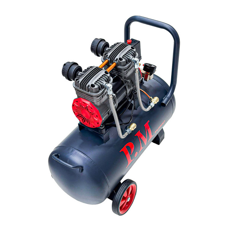 کمپرسور باد سایلنت پیاِم مدل TM‑50 Turbo ظرفیت ۵۰ لیتر