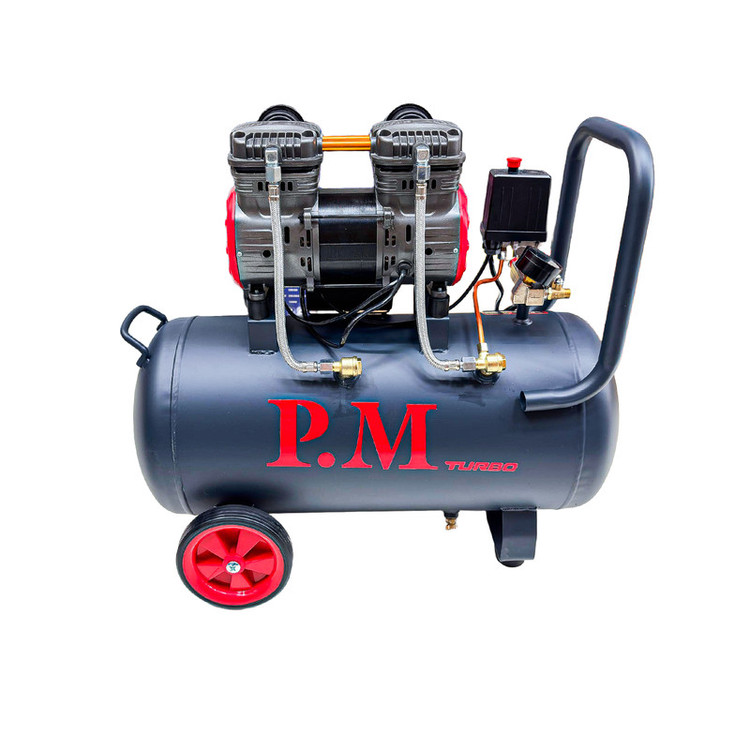 کمپرسور باد سایلنت پیاِم مدل TM‑50 Turbo ظرفیت ۵۰ لیتر
