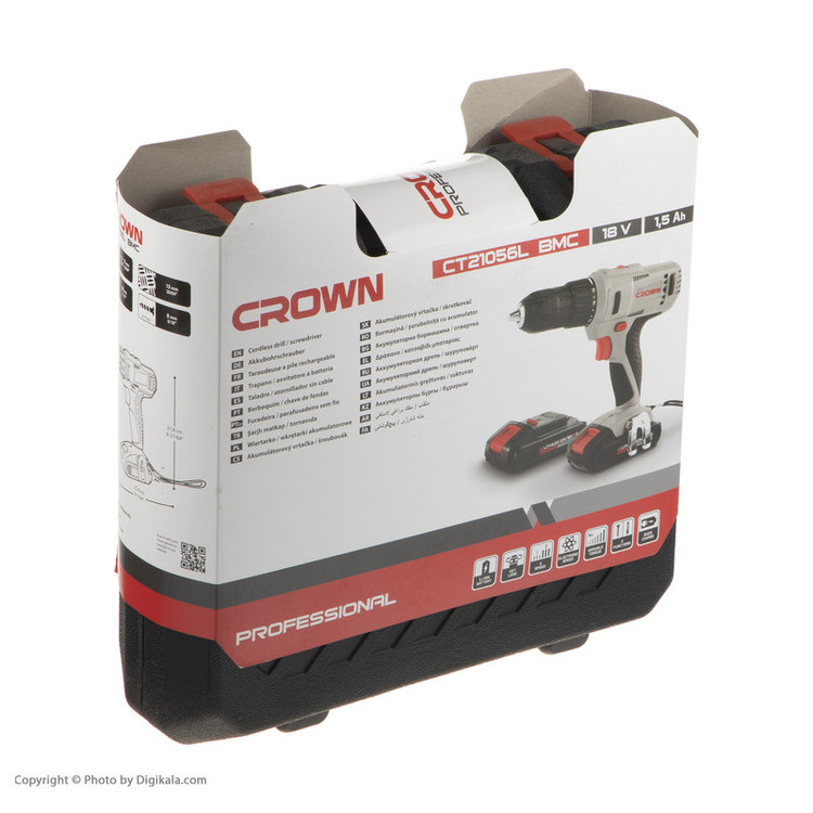 دریل پیچ گوشتی شارژی کرون مدل CT21056L BMC