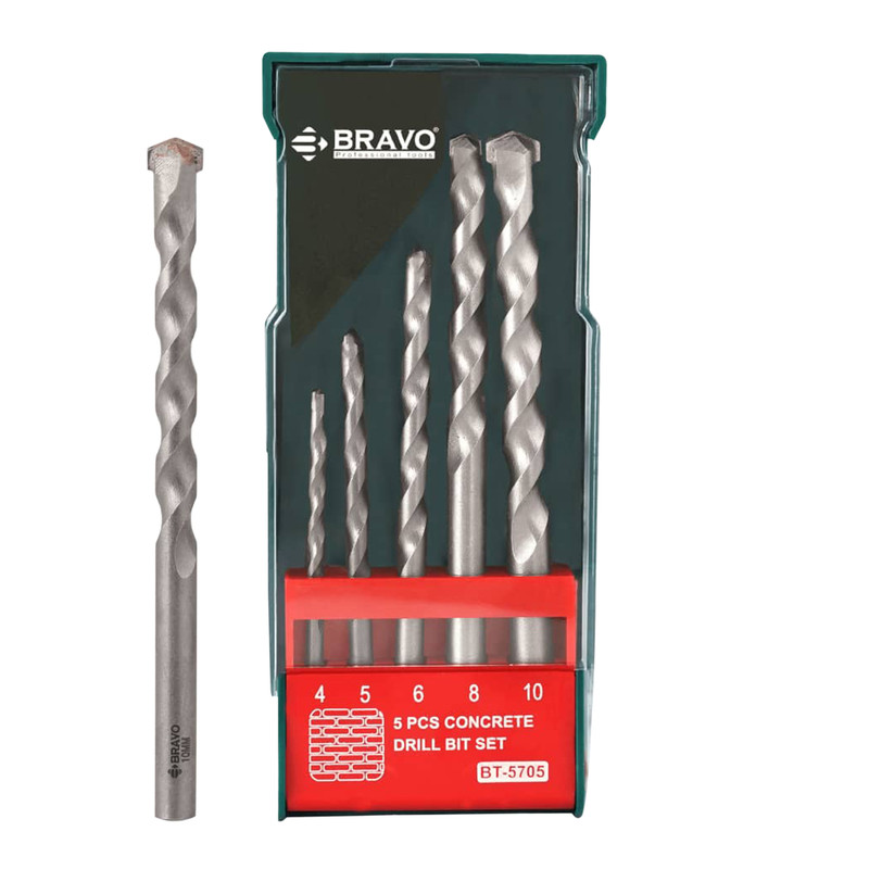 مته الماسه بتن براوو مدل BT-5705 مجموعه 5 عددی