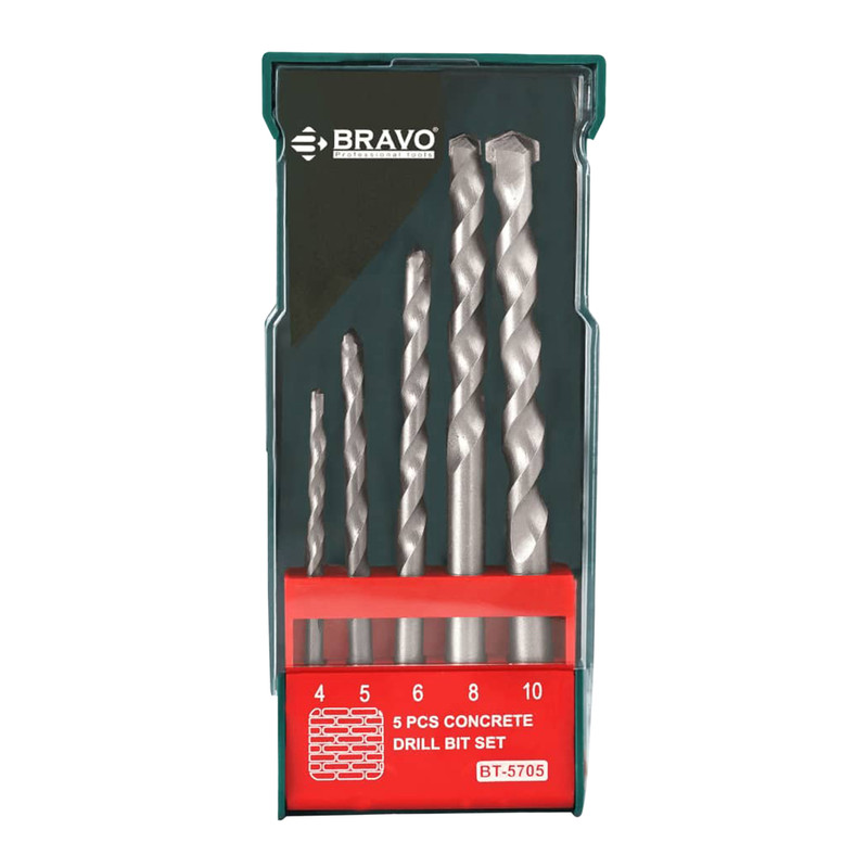 مته الماسه بتن براوو مدل BT-5705 مجموعه 5 عددی