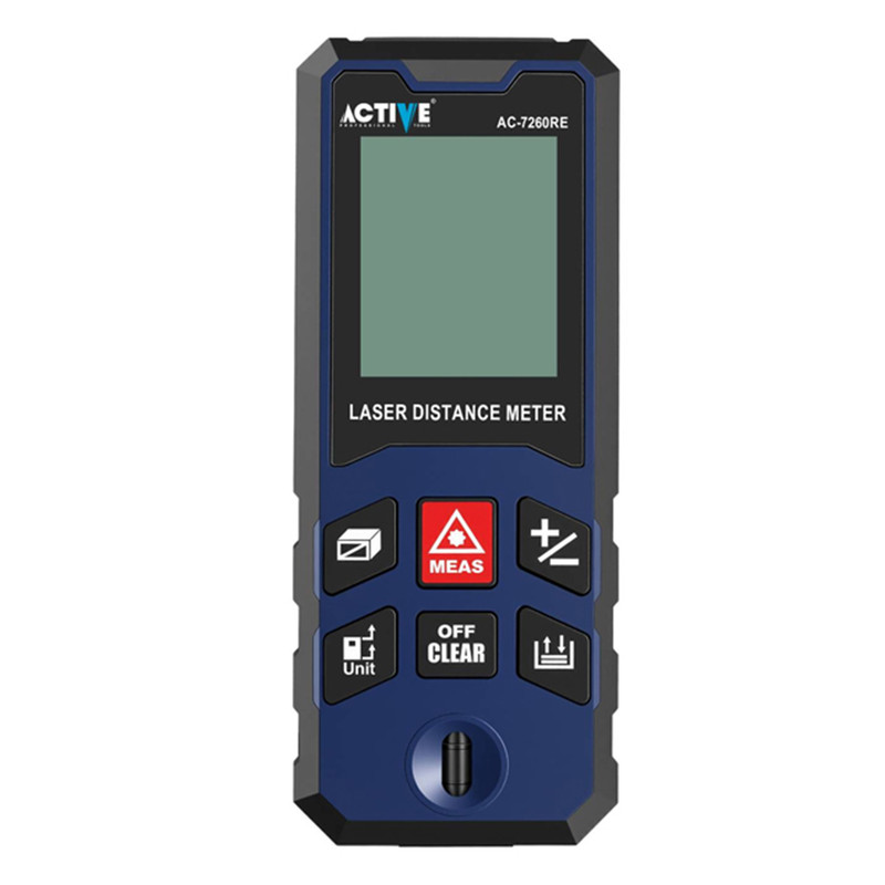 متر لیزری اکتیو تولز مدل AC-7260RE برد 60 متر