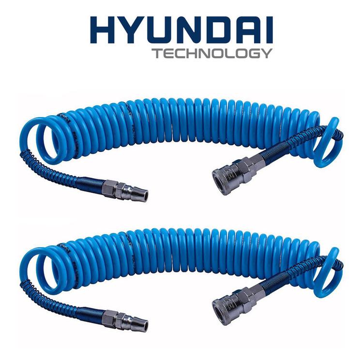 شلنگ فنری هیوندای مدل ARH-5805 طول 5 متر مجموعه دو عددی