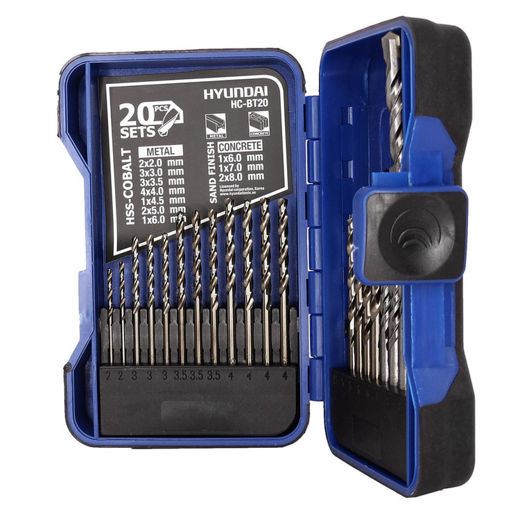 مته هیوندای مدل ART-HMD-SET-20 مجموعه 20 عددی
